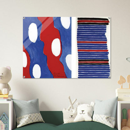 TISSU PROJECT - Sonia Delaunay Acrylic Print - 70x100 cm / 28x40″ inches