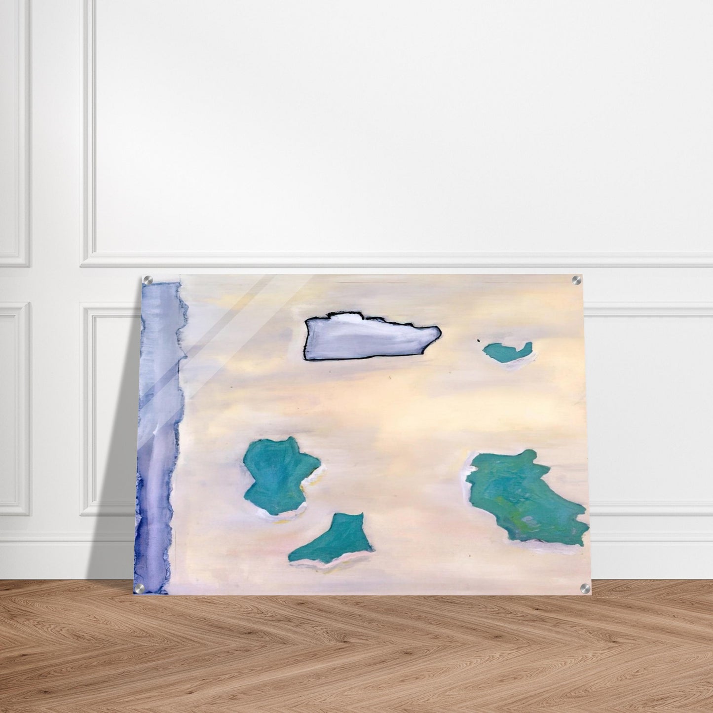 Untitled - 2006 - Raoul De Keyser Acrylic Print - 70x100 cm / 28x40″ inches