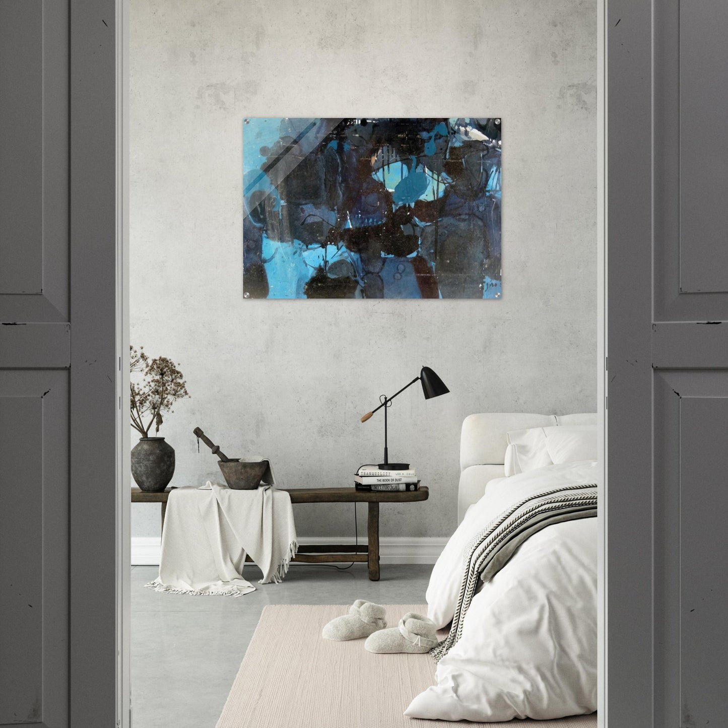 Untitled - 1950 - Jiro Yoshihara Acrylic Print - 70x100 cm / 28x40″ inches