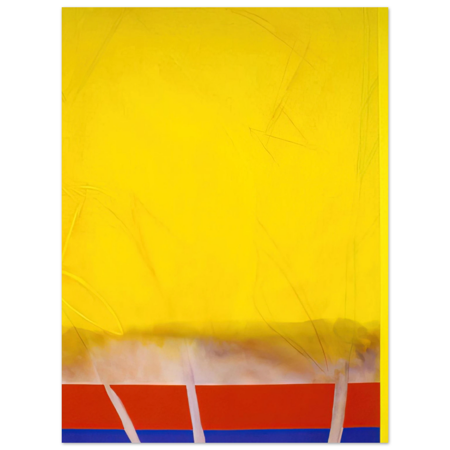 Ronnie Landfield - Edge Of Autumn - 1989  75x100 cm / 30x40inches Fine Art Poster