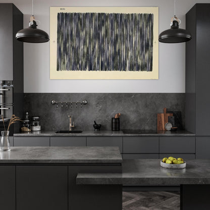 Adam's Rib - 1980 - Gene Davis Art Prints - 100x150 cm / 40x60″ inches | Gene Davis Poster | Gene Davis Prints