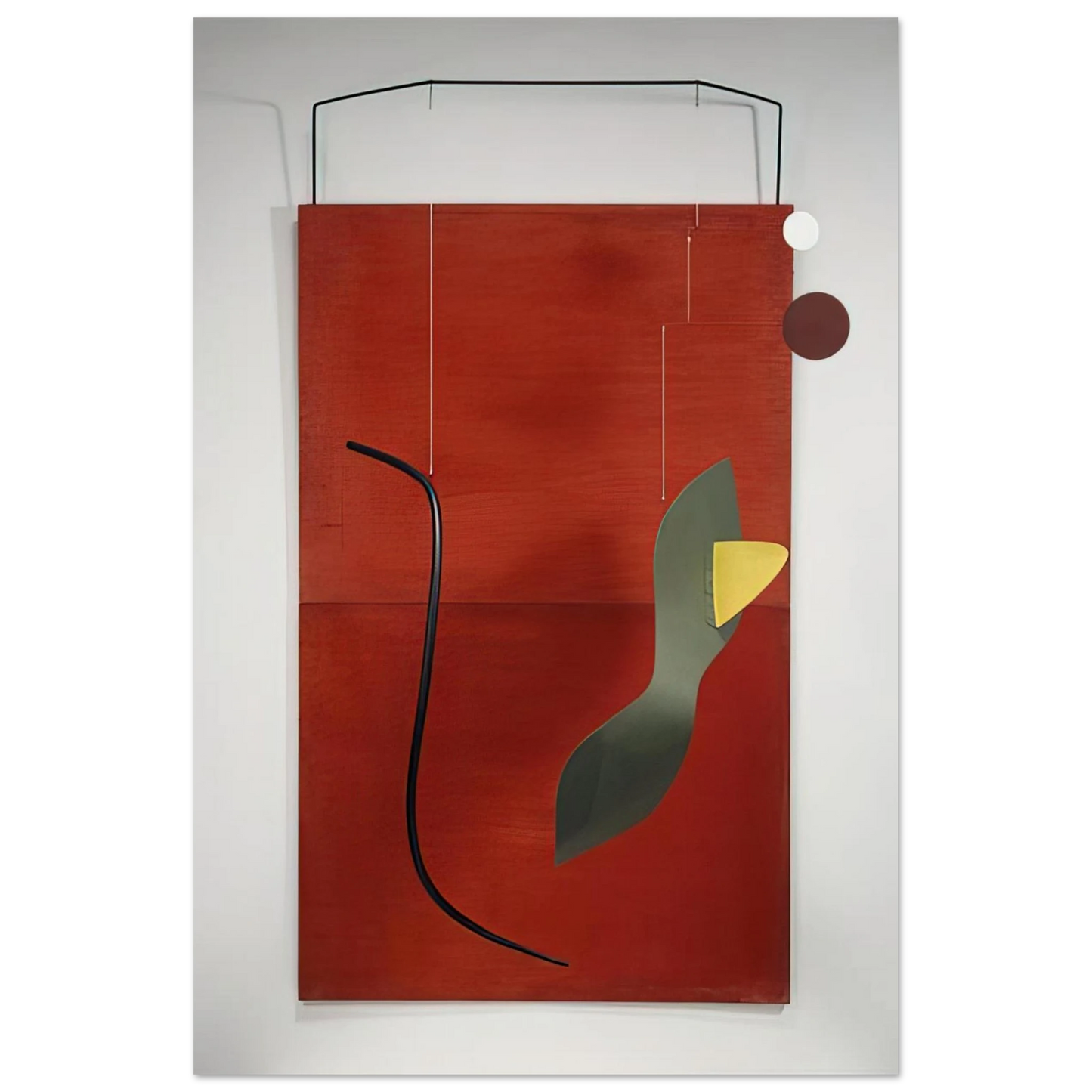 Alexander Calder - RED PANEL 1936 Fine Art Poster