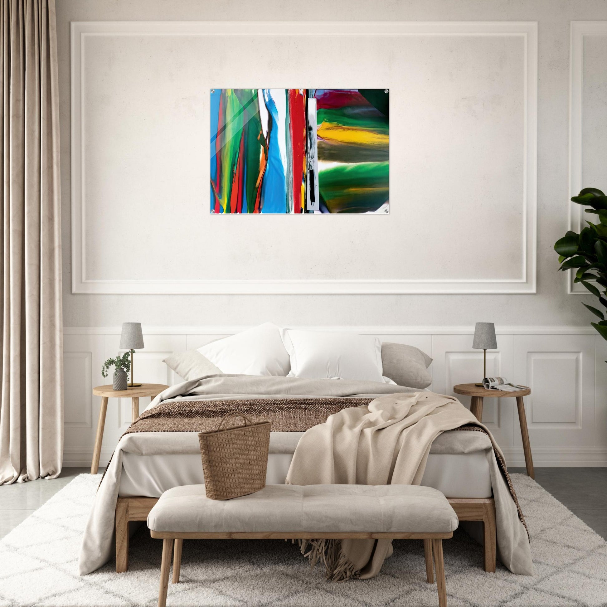 Phenomena Astral Tundra - 1986 - Paul Jenkins Acrylic Print - 70x100 cm / 28x40″ inches