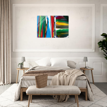Phenomena Astral Tundra - 1986 - Paul Jenkins Acrylic Print - 70x100 cm / 28x40″ inches