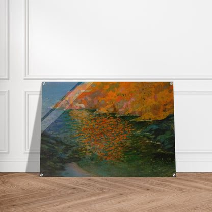 SMALL ROCKY BAY OF NANS CADAQUES 1921 - Salvador Dali Acrylic Print - 70x100 cm / 28x40″ inches