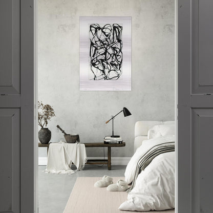 Han Shan Exit - 1992 - Brice Marden Brushed Aluminum Print - 70x100 cm / 28x40 inches | Brice Marden Aluminum Print | Brice Marden Prints