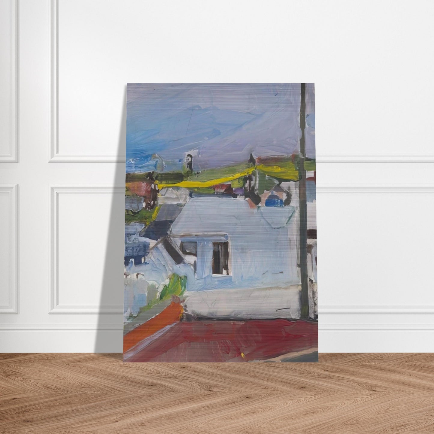 Chabot Valley - Richard Diebenkorn Brushed Aluminum Print - 70x100 cm / 28x40 inches | Richard Diebenkorn Aluminum Print | Richard Diebenkorn Prints