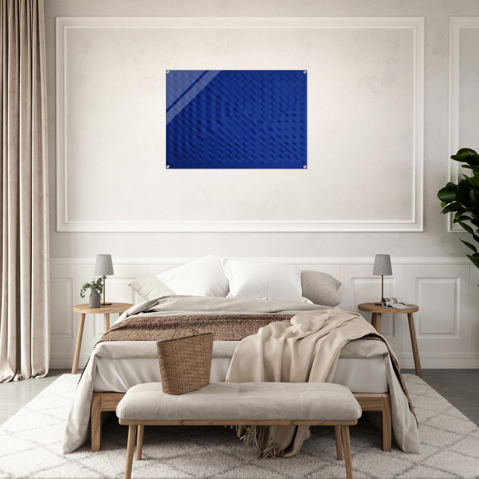 Untitled - 2009 - Enrico Castellani Acrylic Print - 70x100 cm / 28x40″ inches