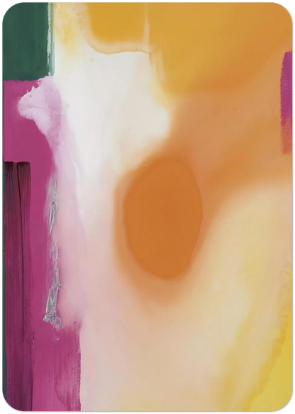 Bullseye - 1989 By Helen Frankenthaler Pack of 10 Post Cards | Helen Frankenthaler Post Cards | A6 (10.5 x 14.8 cm) - 4.1 x 5.8 inches
