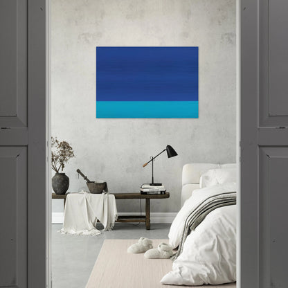 Untitled Stoffbild - 1969 - Blinky Palermo Brushed Aluminum Print - 70x100 cm / 28x40 inches | Blinky Palermo Aluminum Print | Blinky Palermo Prints