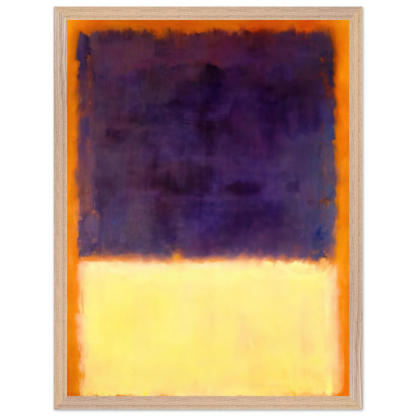 Mark Rothko - Red, Orange, Tan and Purple - 1954 Wall Art - 60x80 cm / 24x32 inches - Fine Art Poster - -