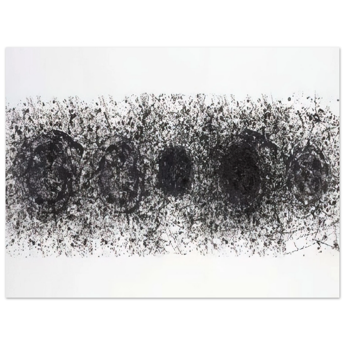 Sam Francis - Straight Line of the Sun  L. L187   75x100 cm / 30x40inches Fine Art Poster