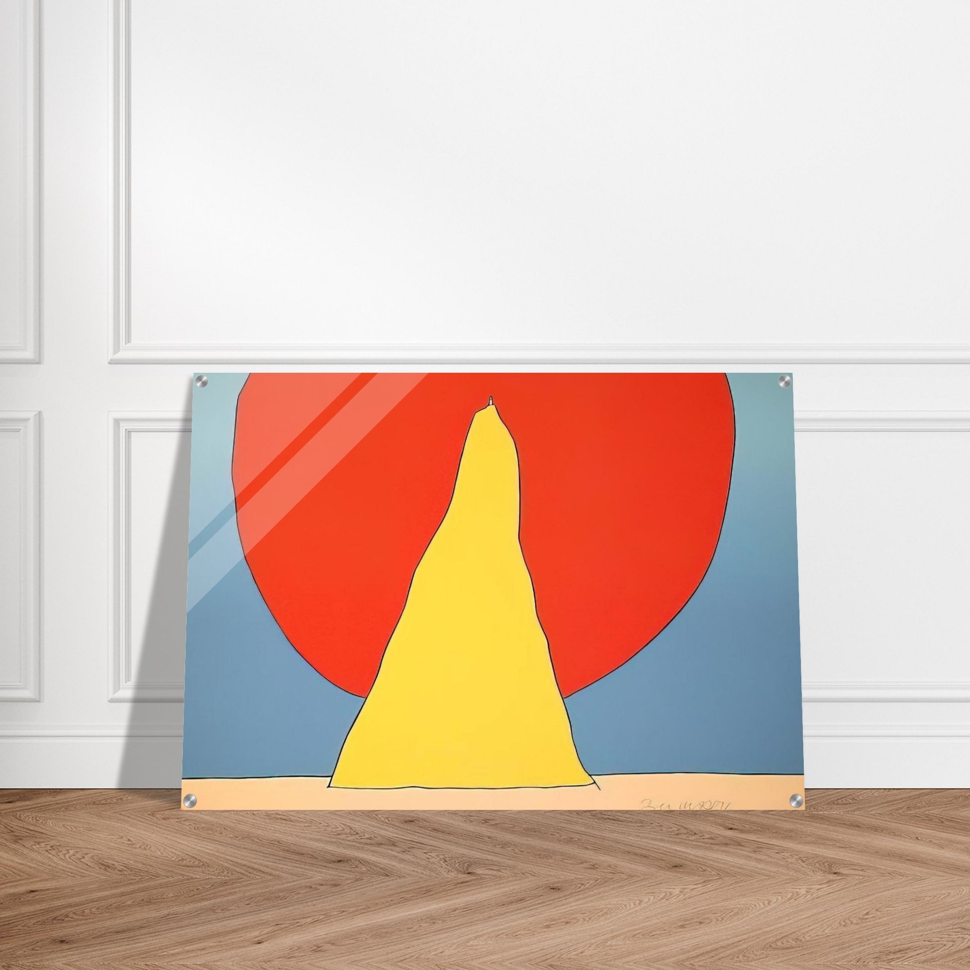 CLOSER TO GOD 1971 - Peter Max Acrylic Print - 70x100 cm / 28x40″ inches