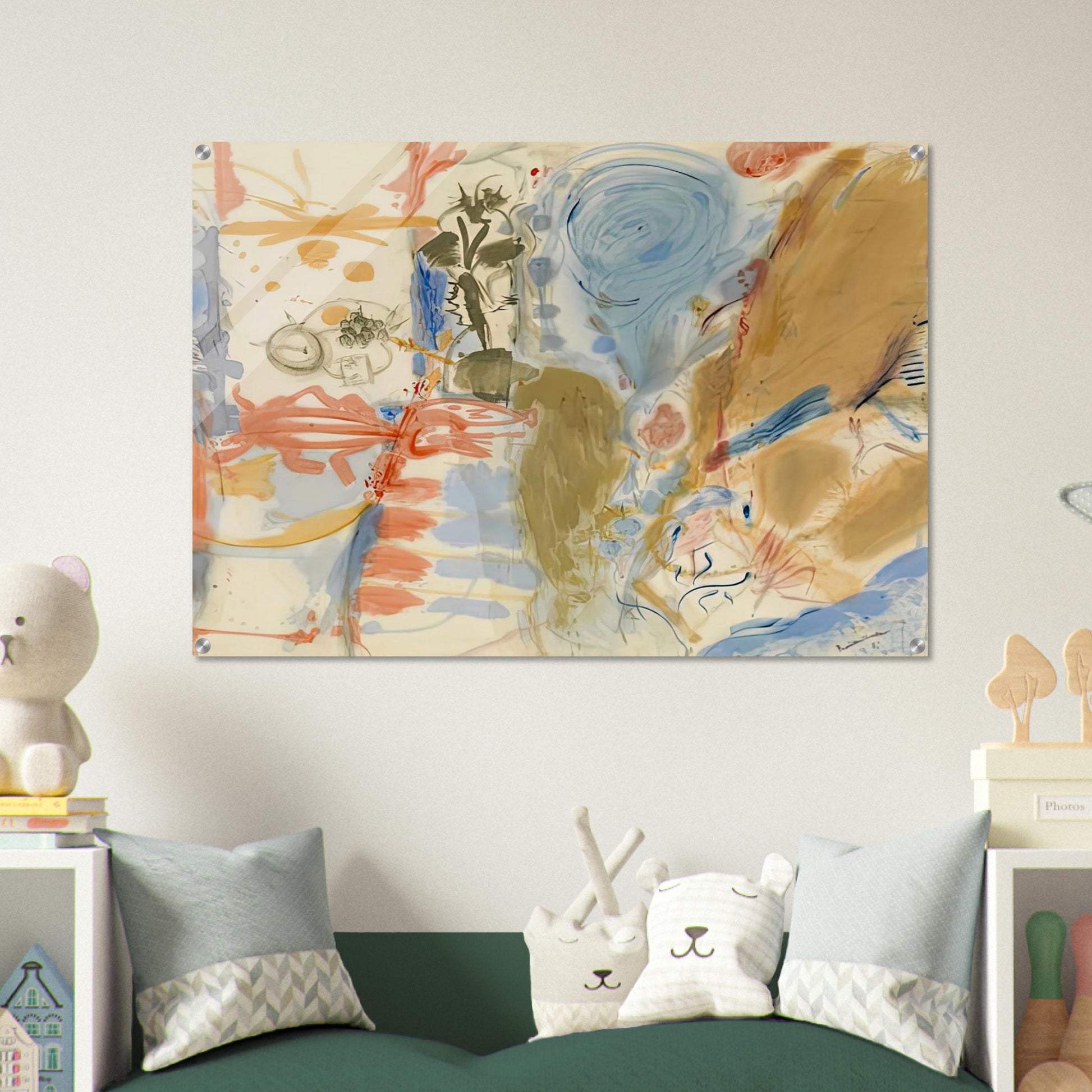 Western Dream, 1957- - Helen Frankenthaler Acrylic Print - 70x100 cm / 28x40″ inches