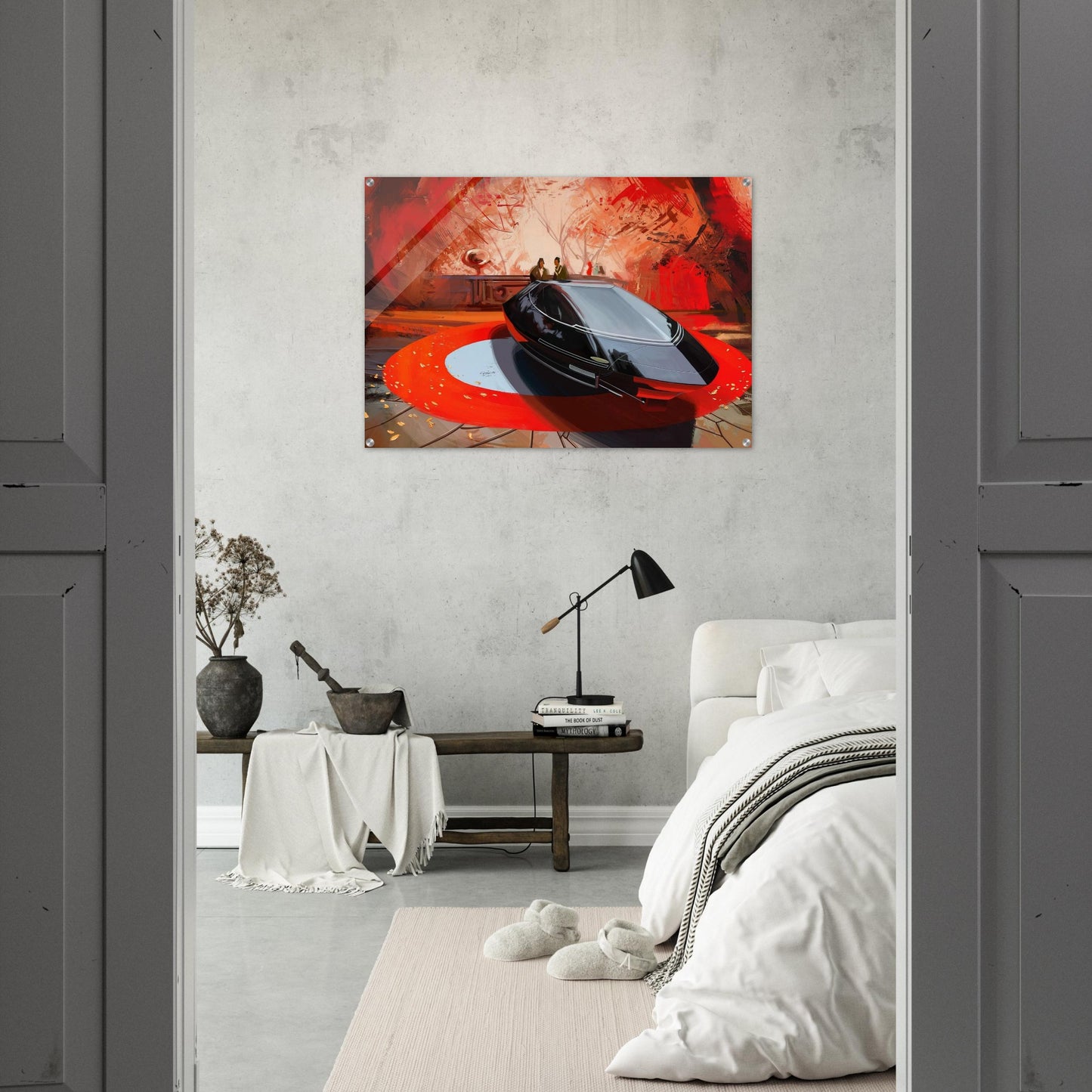 Syd Mead - Syd Mead Acrylic Print - 70x100 cm / 28x40″ inches | Syd Mead Wall Art | Syd Mead Prints