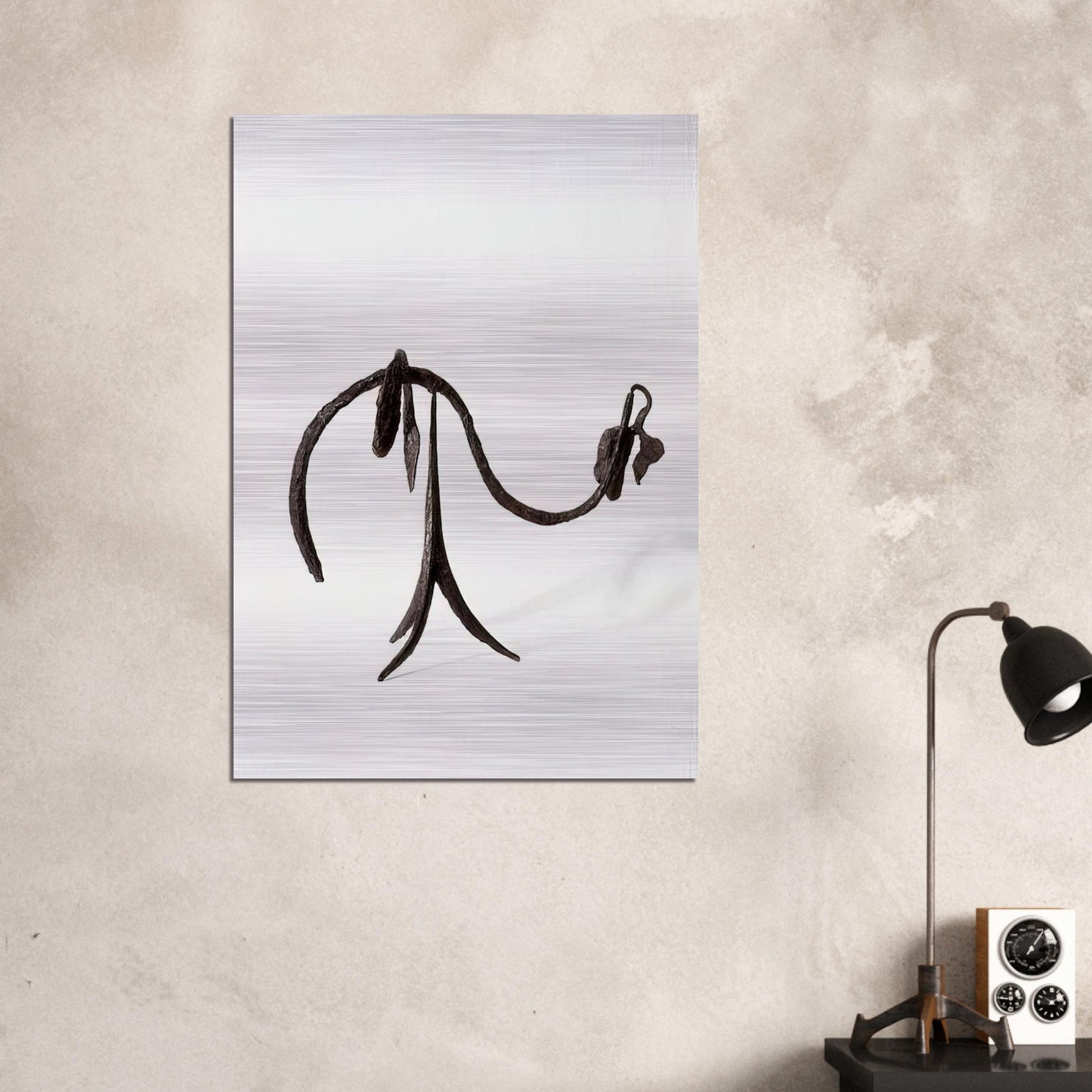 THE VINE 1944 - Alexander Calder Brushed Aluminum Print - 70x100 cm / 28x40 inches | Alexander Calder Aluminum Print | Alexander Calder Prints
