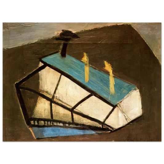 Maria Helena Vieira da Silva - Cedar - 1932  75x100 cm / 30x40inches Fine Art Poster