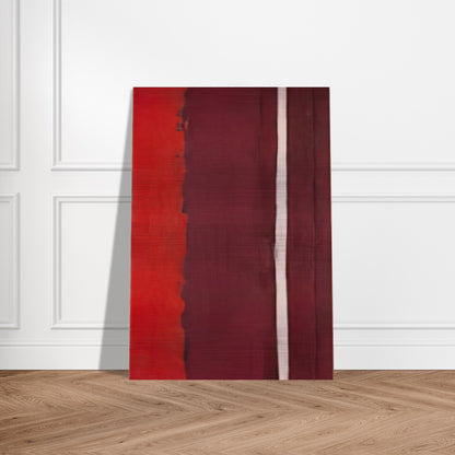 Untitled I - Barnett Newman Brushed Aluminum Print - 70x100 cm / 28x40 inches | Barnett Newman Aluminum Print | Barnett Newman Prints