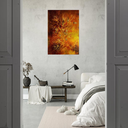 PLANT 1960 - Remedios Varo Brushed Aluminum Print - 70x100 cm / 28x40 inches | Remedios Varo Aluminum Print | Remedios Varo Prints