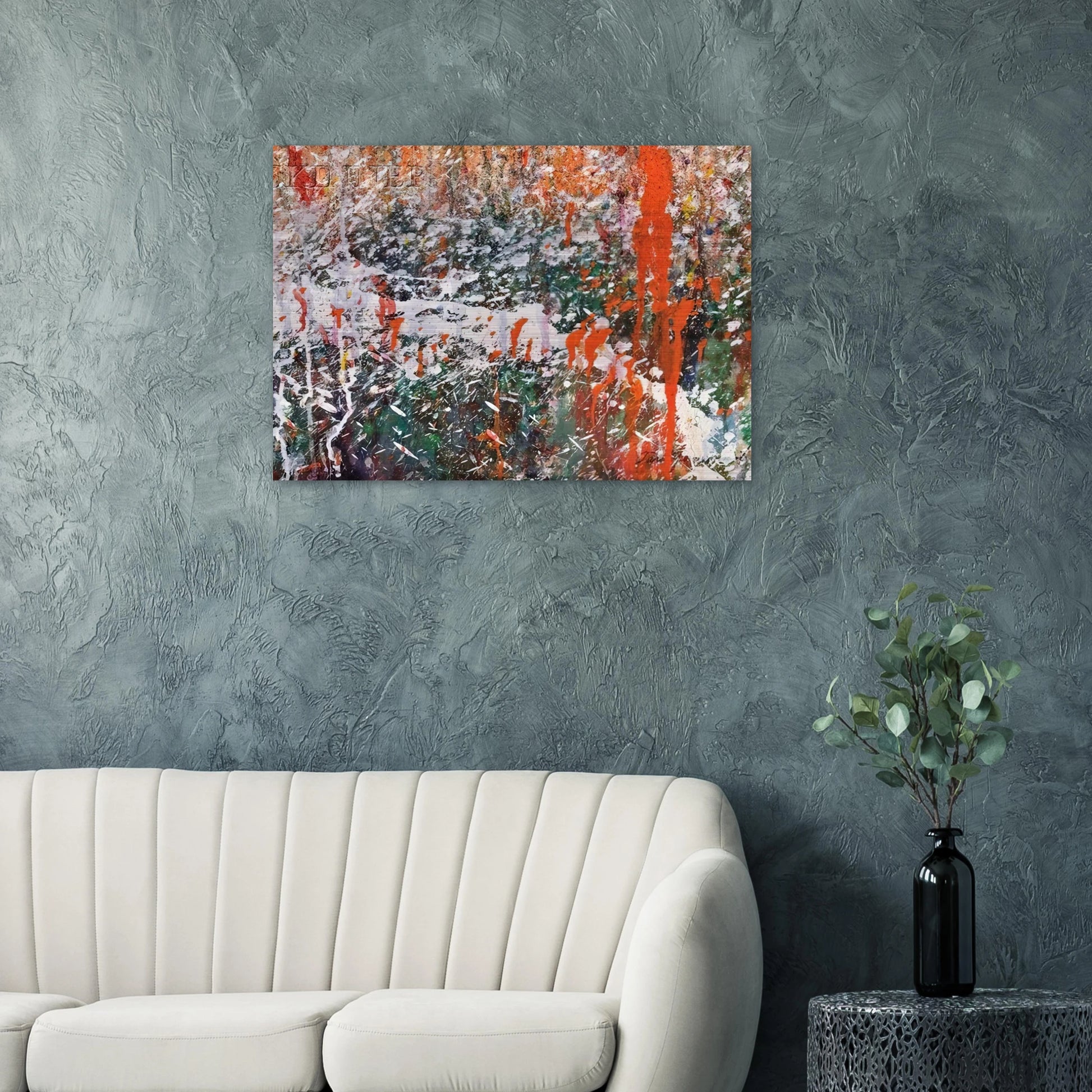 ABSTRACT COMPOSITION - Taro Yamamoto Brushed Aluminum Print - 70x100 cm / 28x40 inches | Taro Yamamoto Aluminum Print | Taro Yamamoto Prints