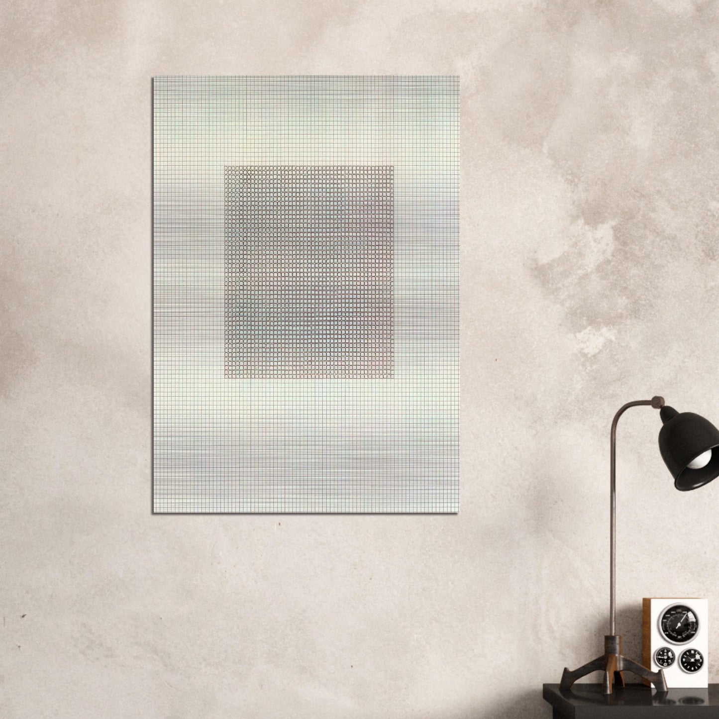 UNTITLED 1967 - Eva Hesse Brushed Aluminum Print - 70x100 cm / 28x40 inches | Eva Hesse Aluminum Print | Eva Hesse Prints