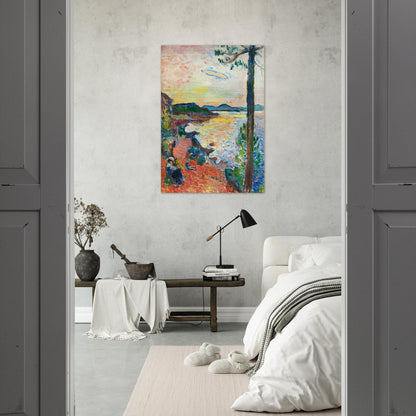 THE GULF OF SAINT TROPEZ 1904 - Henri Matisse Brushed Aluminum Print - 70x100 cm / 28x40 inches | Henri Matisse Aluminum Print | Henri Matisse Prints