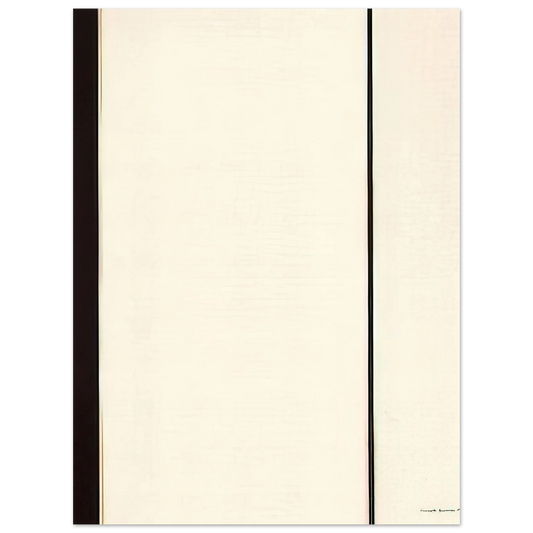 Barnett Newman - The Station of the Cross - Sixth Station  75x100 cm / 30x40inches Fine Art Poster