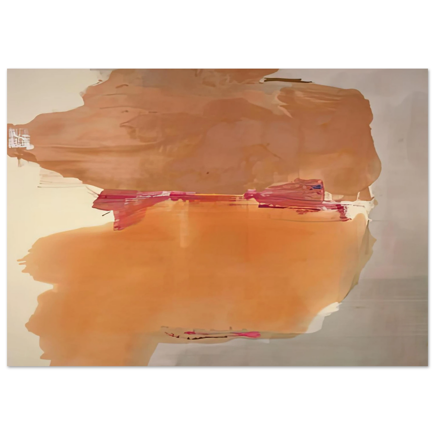 Helen Frankenthaler - Sphinx, 1976- Wall Art - 30x40 cm / 12x16 inches - Premium Wooden Framed Poster With Fine Art Paper-canvas - Black frame