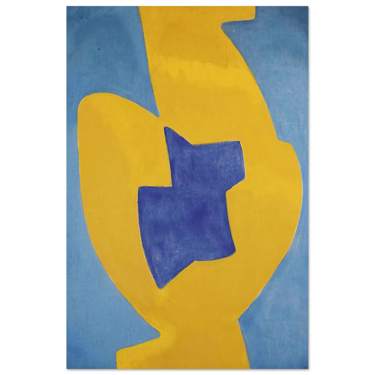 Composition abstraite - 1968 - Serge Poliakoff Art Prints - 100x150 cm / 40x60″ inches | Serge Poliakoff Poster | Serge Poliakoff Prints