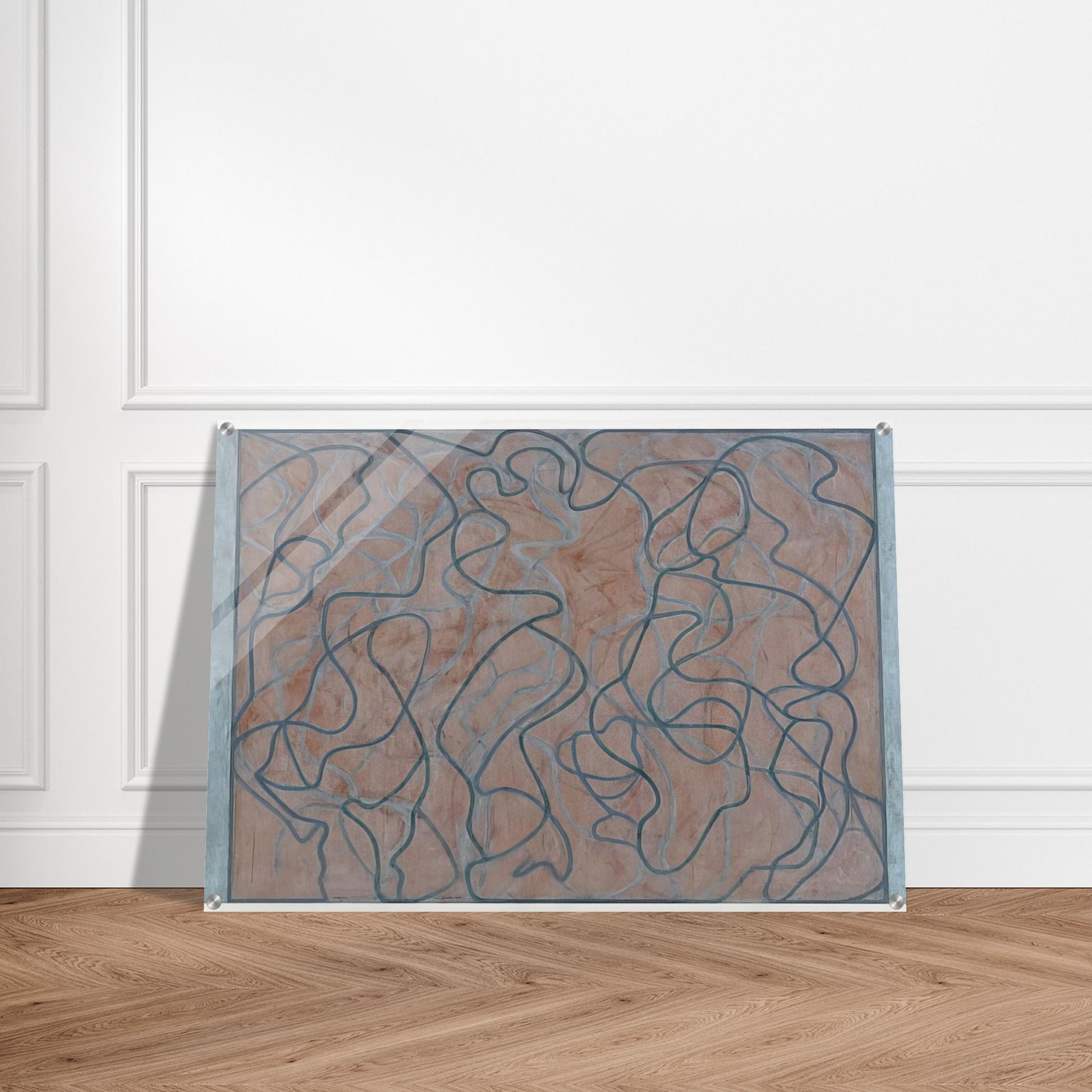 Polke Letter - 2011 - Brice Marden Acrylic Print - 70x100 cm / 28x40″ inches