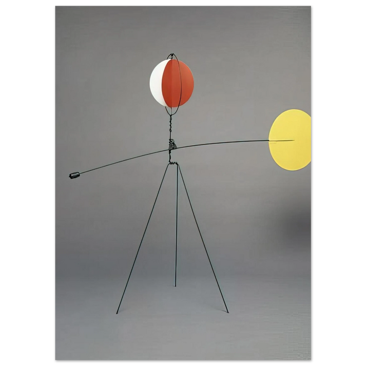 Alexander Calder - RED AND YELLOW VANE 1934 Fine Art Poster