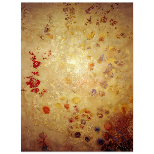 Odilon Redon - DECORATIVE PANEL 1  75x100 cm / 30x40inches Fine Art Poster