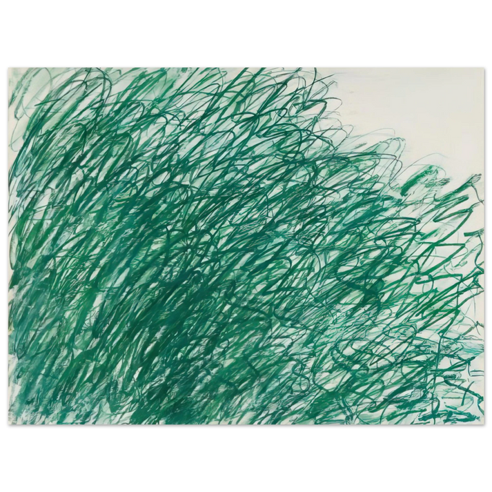 Cy Twombly - Returning from Tonnicoda  75x100 cm / 30x40inches Fine Art Poster