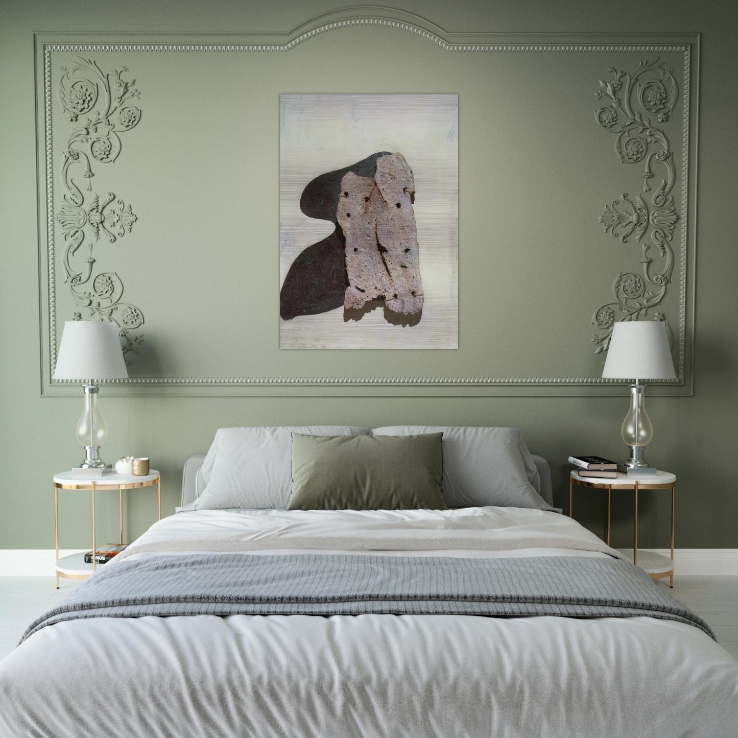 FEMALE NUDE - Salvador Dali Brushed Aluminum Print - 70x100 cm / 28x40 inches | Salvador Dali Aluminum Print | Salvador Dali Prints