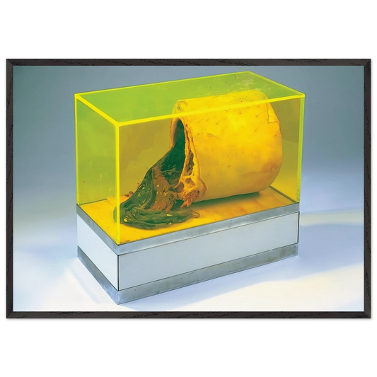 Untitled - 1966 N8 - Paul Thek 70x100 cm / 28x40 inches Framed Art Print – Black Wooden Frame