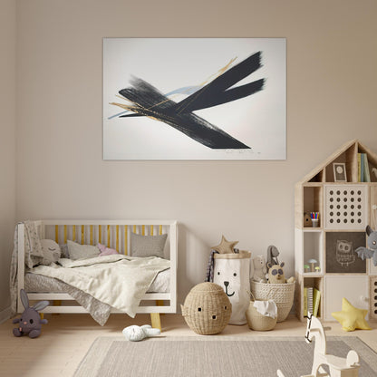 Arrived Wind - 2001 - Toko Shinoda Art Prints - 100x150 cm / 40x60″ inches | Toko Shinoda Poster | Toko Shinoda Prints
