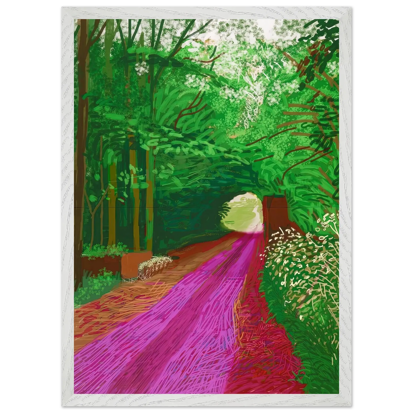 David Hockney - David Hockney Wall art - 15x20 cm / 6x8 inches - Fine Art Poster - -