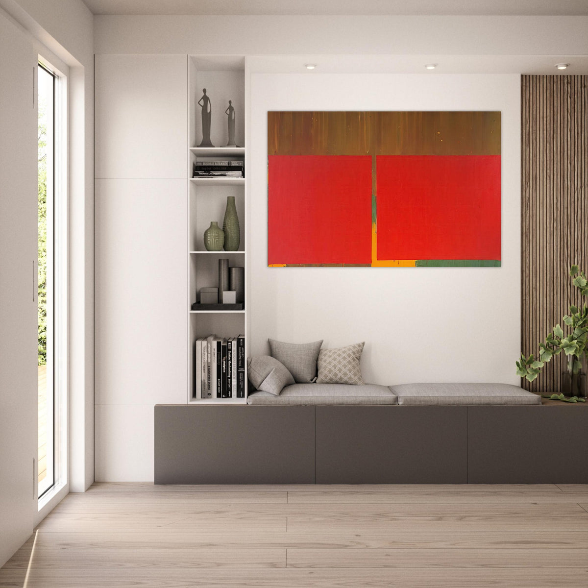 17. 3. 69 - 1969 - John Hoyland Art Prints - 100x150 cm / 40x60″ inches | John Hoyland Poster | John Hoyland Prints