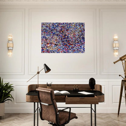 Shellflower - Lee Krasner Brushed Aluminum Print - 70x100 cm / 28x40 inches | Lee Krasner Aluminum Print | Lee Krasner Prints