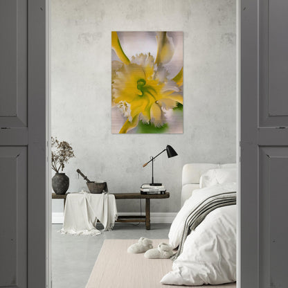 An Orchid - Georgia O'Keeffe Brushed Aluminum Print - 70x100 cm / 28x40 inches | Georgia O'Keeffe Aluminum Print | Georgia O'Keeffe Prints