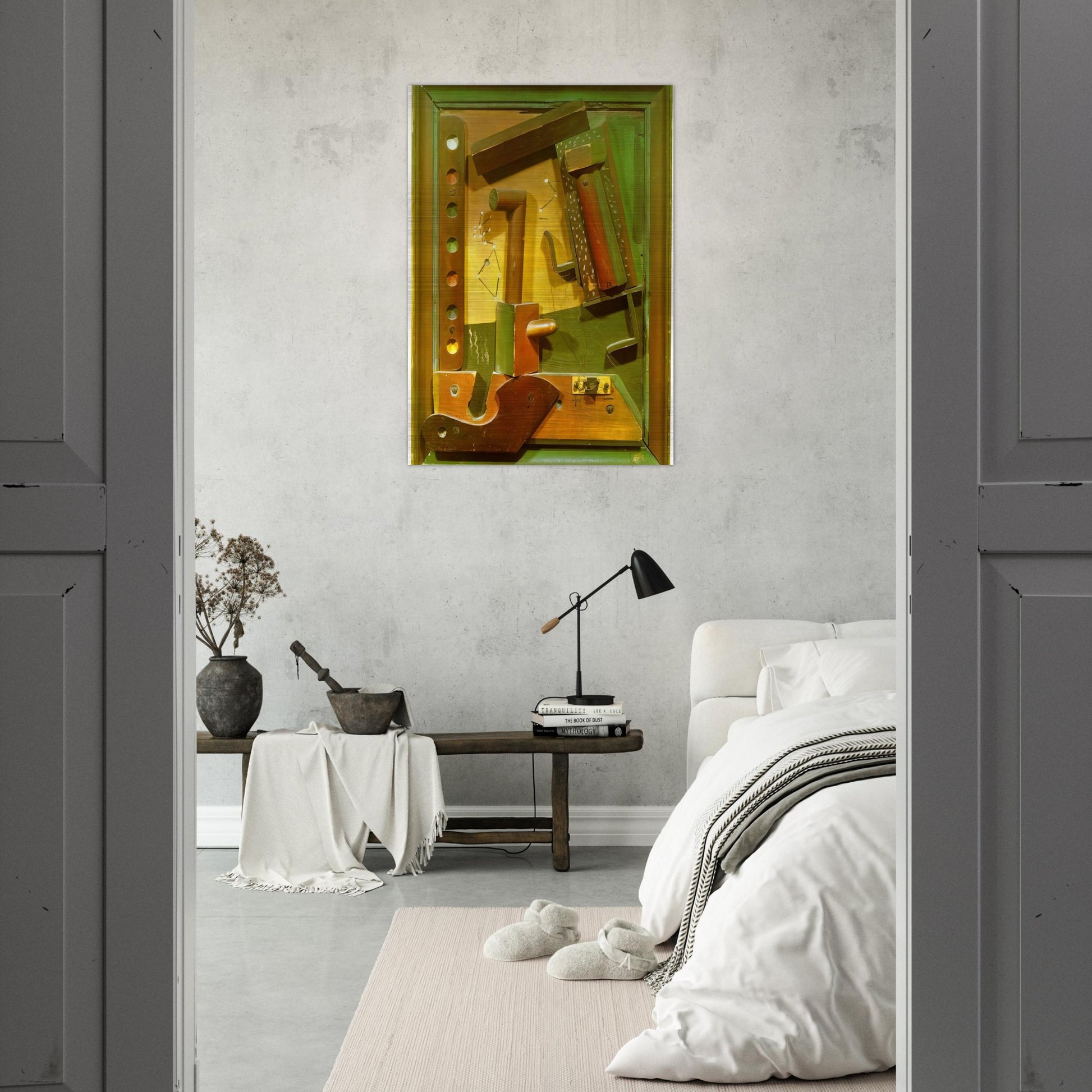 Fruit of a Long Experience - Max Ernst Brushed Aluminum Print - 70x100 cm / 28x40 inches | Max Ernst Aluminum Print | Max Ernst Prints