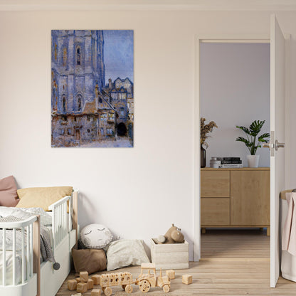 The Cour d'Albane - claude monet Brushed Aluminum Print - 70x100 cm / 28x40 inches | claude monet Aluminum Print | claude monet Prints