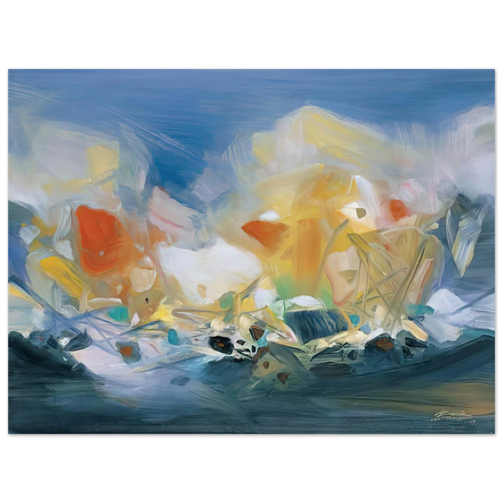 Chu teh Chun - NUEE IMMAT RIELLE 2007  75x100 cm / 30x40inches Fine Art Poster