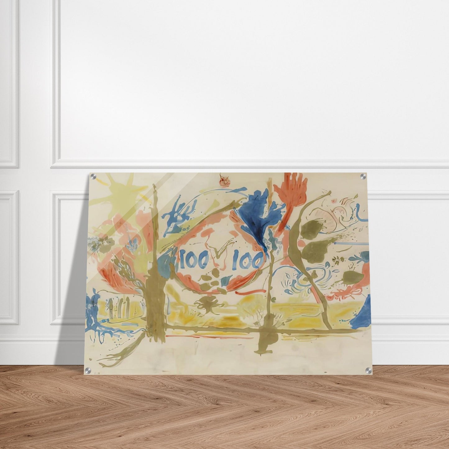 Eden, 1956- - Helen Frankenthaler Acrylic Print - 70x100 cm / 28x40″ inches | Helen Frankenthaler Wall Art | Helen Frankenthaler Prints