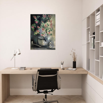 BRANCH OF LILLACS 1914 - Henri Matisse Brushed Aluminum Print - 70x100 cm / 28x40 inches | Henri Matisse Aluminum Print | Henri Matisse Prints