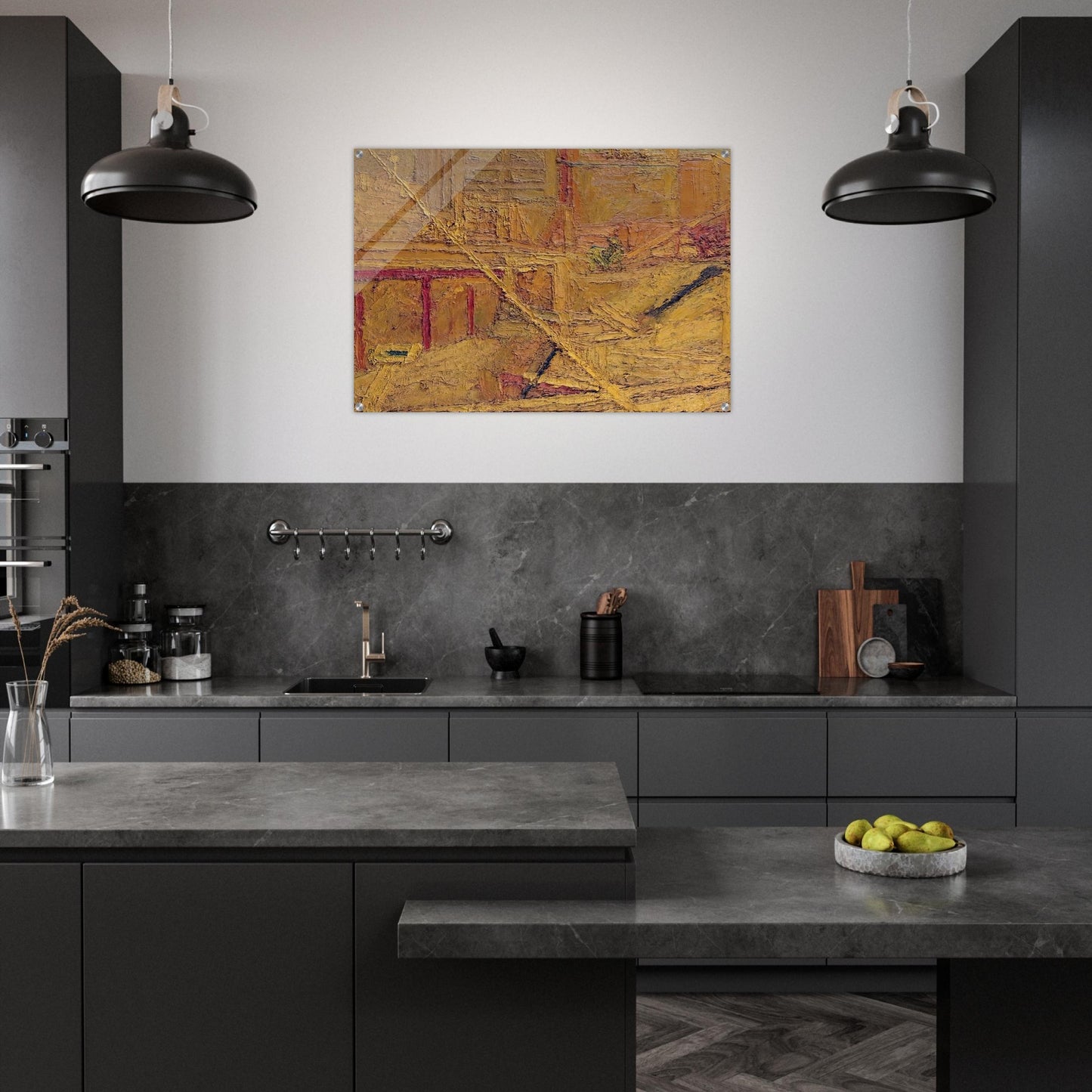 MAPLES DEMO - Frank Auerbach Acrylic Print - 70x100 cm / 28x40″ inches
