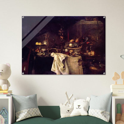 LA DESERTE AFTER JAN DAVIDSZ DE HEEM 1893 - Henri Matisse Acrylic Print - 70x100 cm / 28x40″ inches