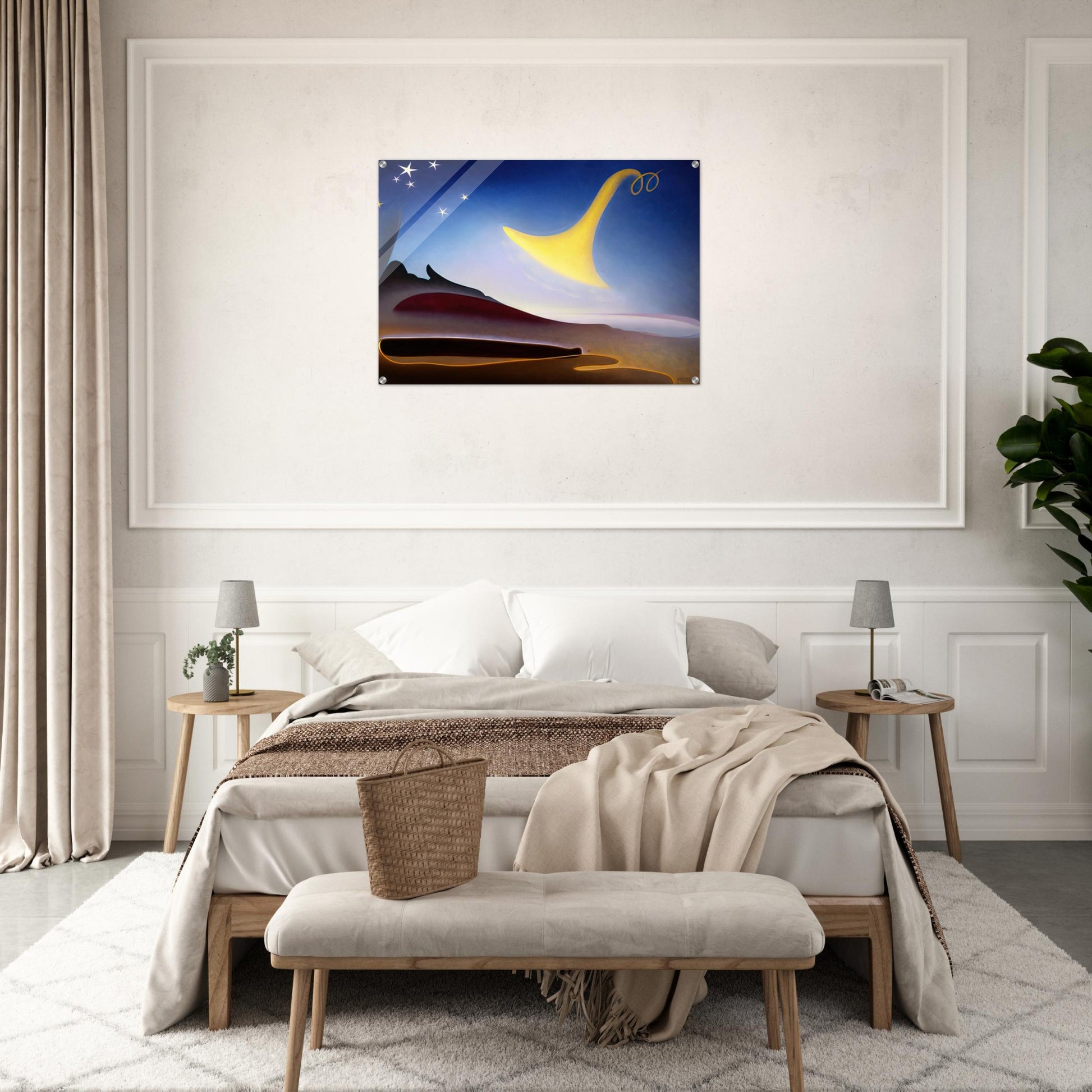 Awakening Memory of Father - 1943 - Agnes Lawrence Pelton Acrylic Print - 70x100 cm / 28x40″ inches