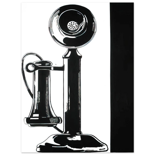 Andy Warhol - Telephone Fine Art Poster