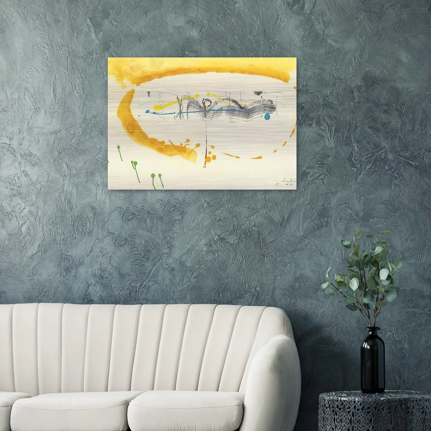Making Music - 2000 - Helen Frankenthaler Brushed Aluminum Print - 70x100 cm / 28x40 inches | Helen Frankenthaler Aluminum Print | Helen Frankenthaler Prints